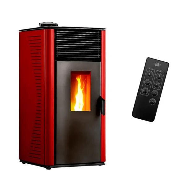 Estufa de pellets de aire Anita 15 kW Sannover Burdeos